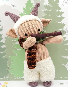 

crochet armigurumi rattle pretty panda model number 853
