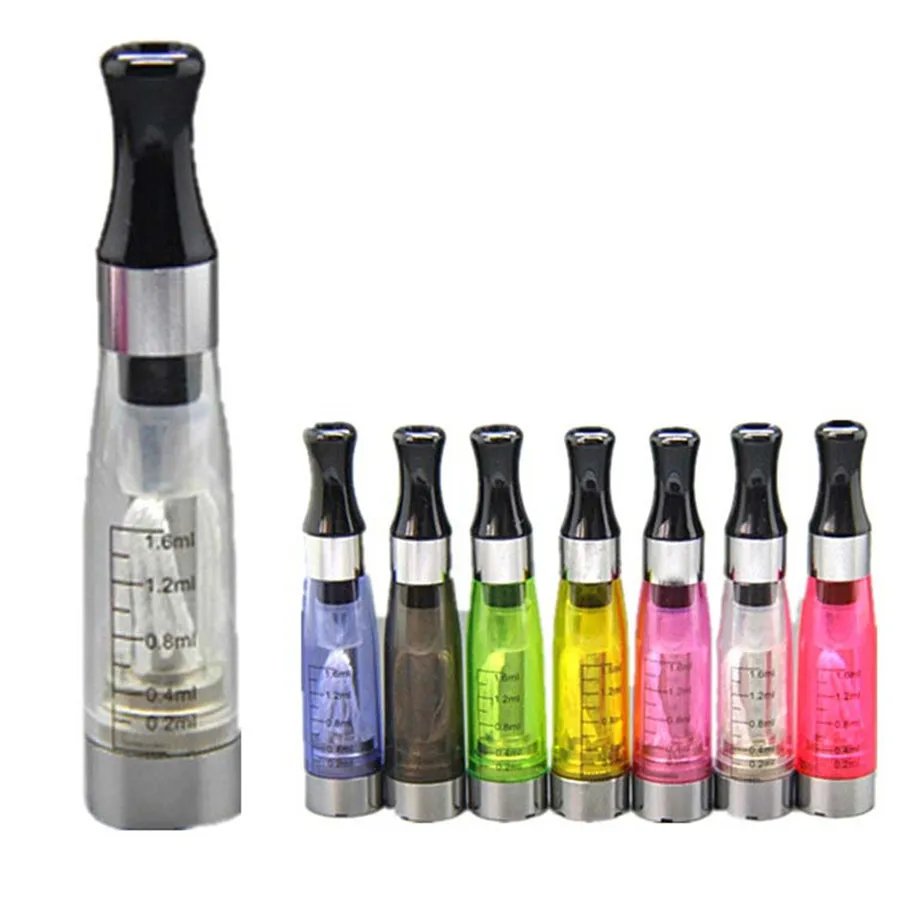 

Ego CE4 Atomizer for EGO-T 2 Battery E Cigarette PP materials Upgrade atomizer 1.6 ml Capacity 7 Colors Vape tank Vaporizer