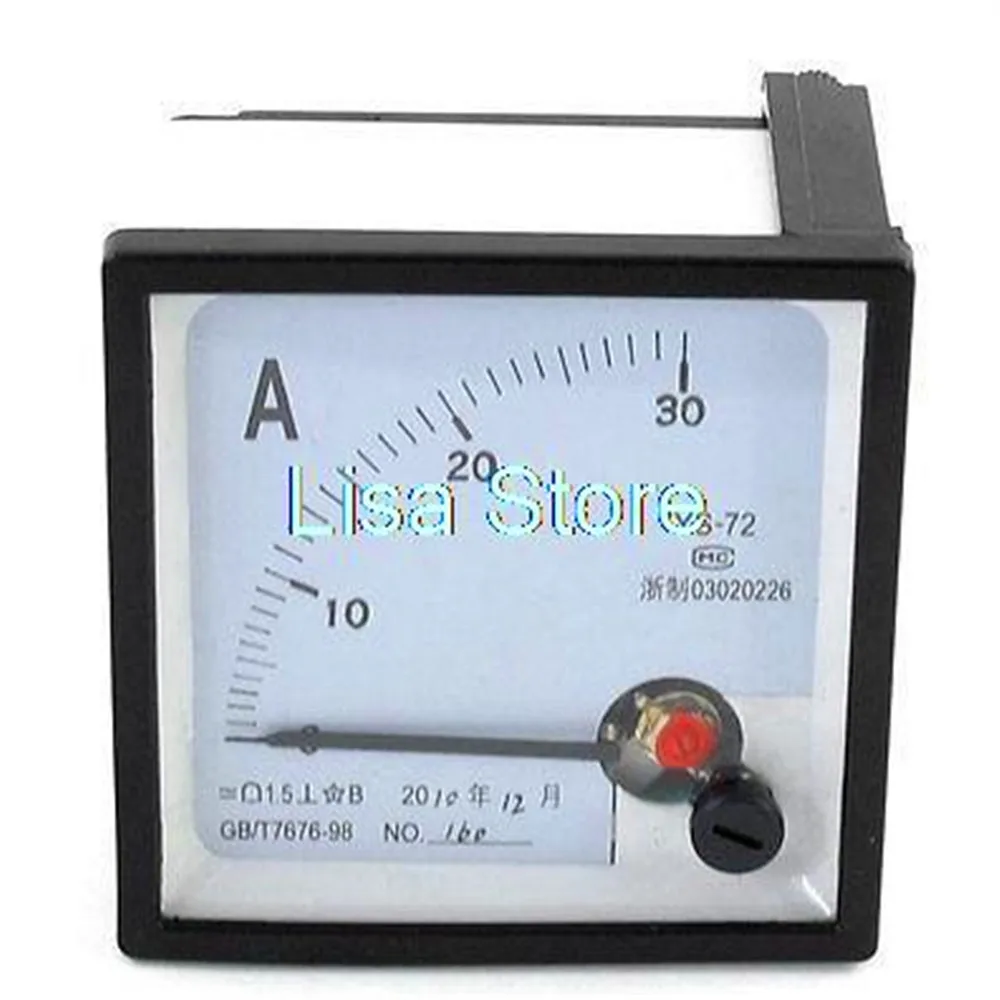 AC 0 30A Gauge AMP Ammeter Analog Current Panel Meterin Current Meters