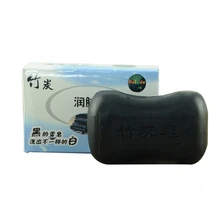 Натуральные растительные уголь Мыло Bamboo омоложения кожи черный уголь Мыло отбеливание увлажняющий Мыло, бамбуковый уголь Мыло S