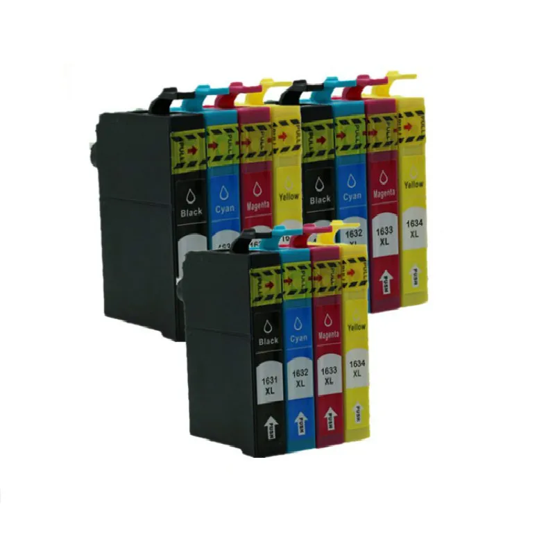 

12x Ink Cartridges T1631 Compatible for WorkForce 2010 2510 2520 2530 2540 2630 2650 2660 Inkjet Printer ink
