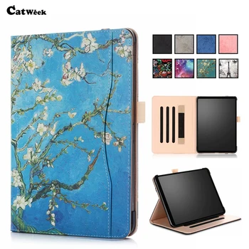 

Wallet Case For iPad Pro 11 PU Leather Case Cover Funda Slim Colorful Print Protective Stand For iPad pro 11'' Smart Tablet Skin