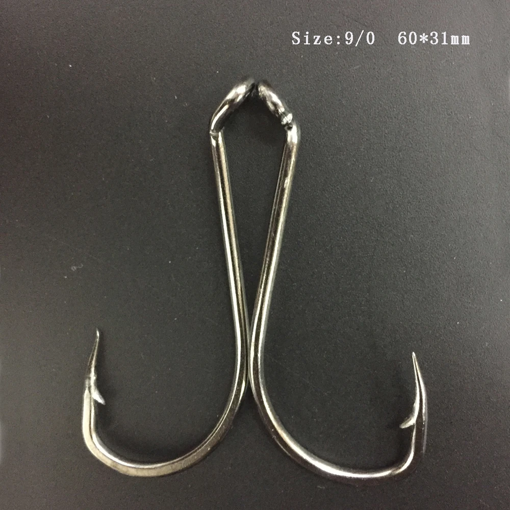 CN05 50 pieces Pack 9/0 Mustad Fishing Hook Stainless Steel Octopus