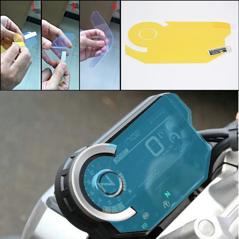 Для Honda CB1000R мотоцикл Blu-Ray кластерный дисплей Защита от царапин пленка спидометр крышка защита для Honda CB1000R