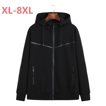 

PLUS 10xl 8xl 6xl 5xl new spring thin cotton jacket men brand clothing casual breathable jacket coat male quality outerwear