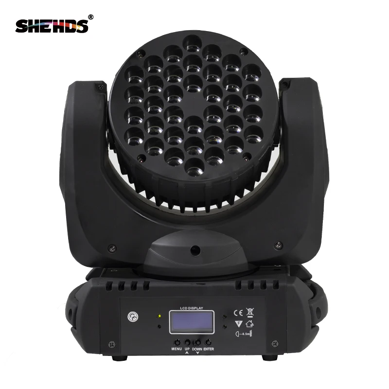 

Fast Shipping LED Beam 36x3W RGBW Moving Head Lighting Professional For DMX 512 Stage Effect Disco DJ Parties Wedding Hotel