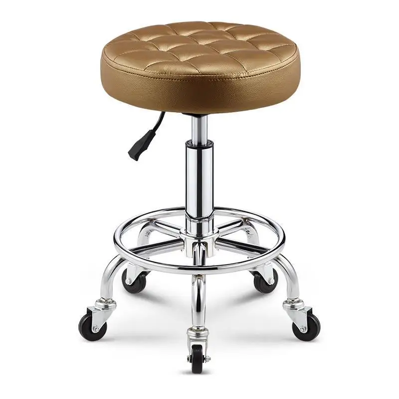 Version T Schoonheidssalon Sedia Stoelen Kappersstoelen мебель для ногтей макияж стул Парикмахерская салон магазин Парикмахерская стул - Цвет: Version T