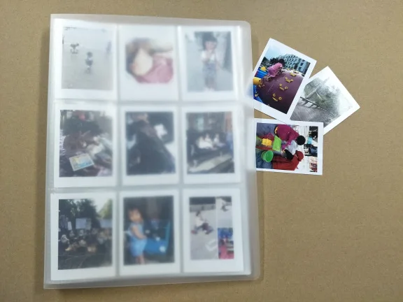 288 карманов, прозрачный мини-фотоальбом Fujifilm Instax Mini 9 8 7s 25 70 90, пленка для мгновенной съемки, имя билета, держатель для карт