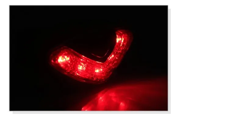 Sale Bicycle Rear Tail light Red LED Flash Lights Cycling Night Safety Warning Lamp Bike Outdoor tail light Accessories 16