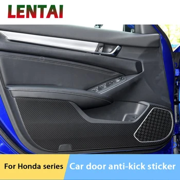 

OVERE Car Door Anti Kick Pad Stickers Styling For Honda UR-V Jade 13-17 Creiz Accord 2018 Avancier City 2015-2017 Accessories