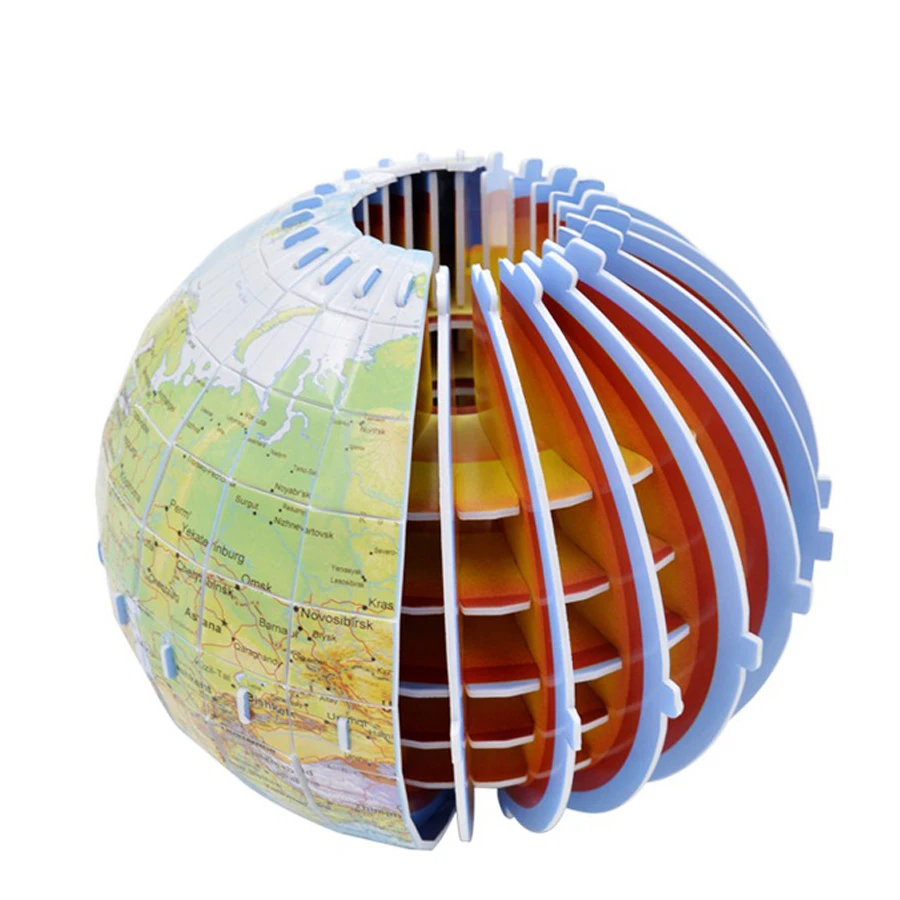 Globe World Map 3D Puzzle(4)