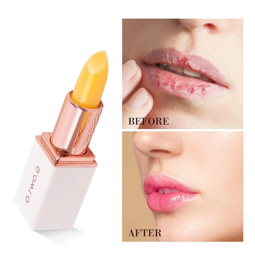 

Color-Changing Tinted Lip Balm Thousand People Thousand Colors Moisturizing Diamond Lip Gloss Waterproof Repairing Lipstick