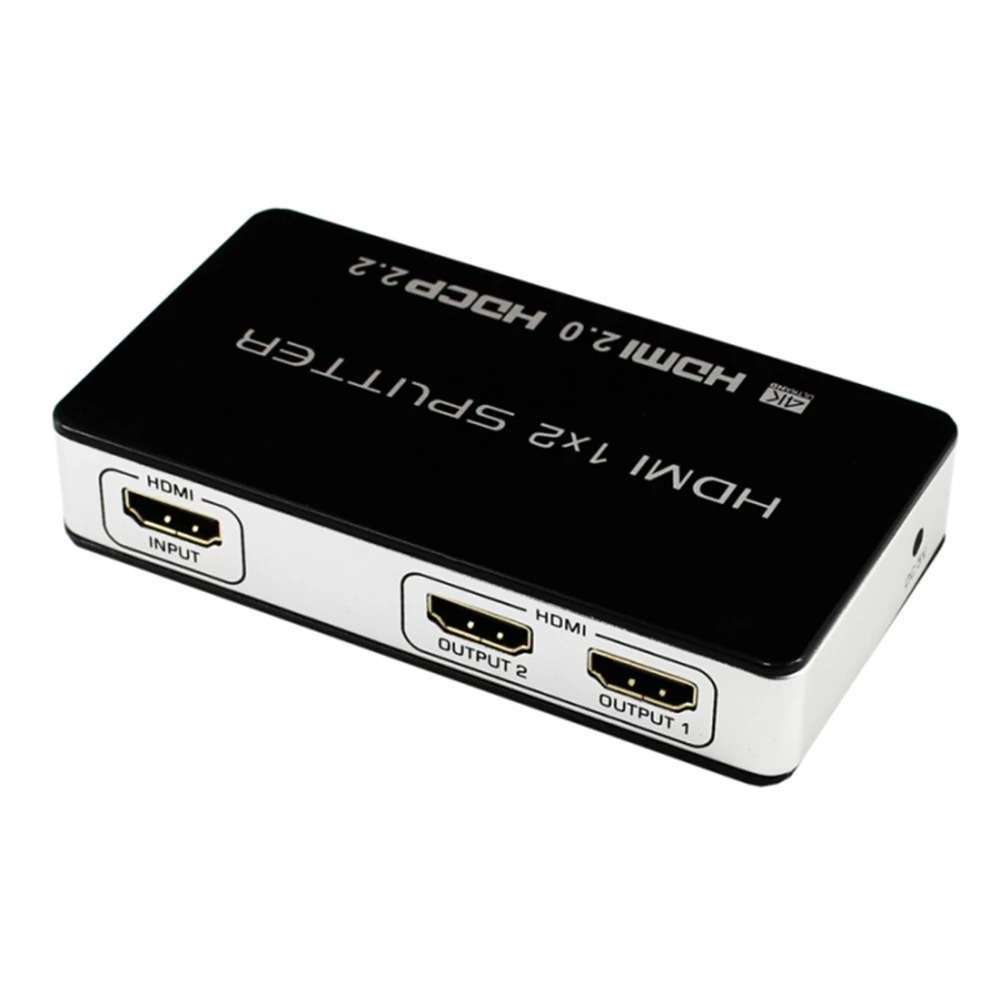 HDMI2.0 видео разветвитель высокой четкости в два из двух 1X2 HDMI4K60 видео сплиттер