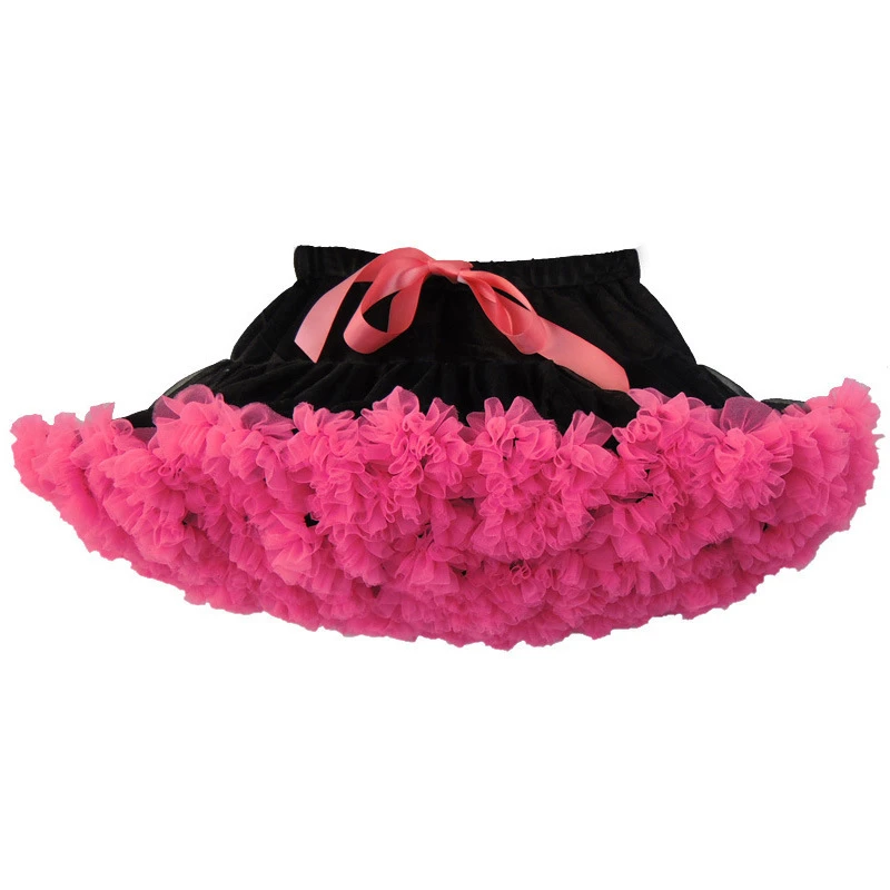 Cute Fluffy Girls Pettiskirts Baby Tutu Skirts Ruropean and American Style Girls Festival Skirt Children Multi Layers Bow Skirts