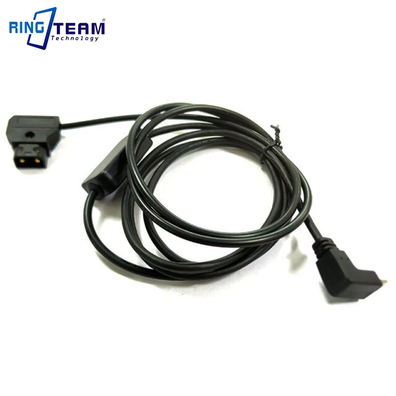 1,8 M P-Tap D-Tap для регулируемого кабеля usb type-C с прямым углом для GoPro HERO7 6 5 Black HERO(3 '