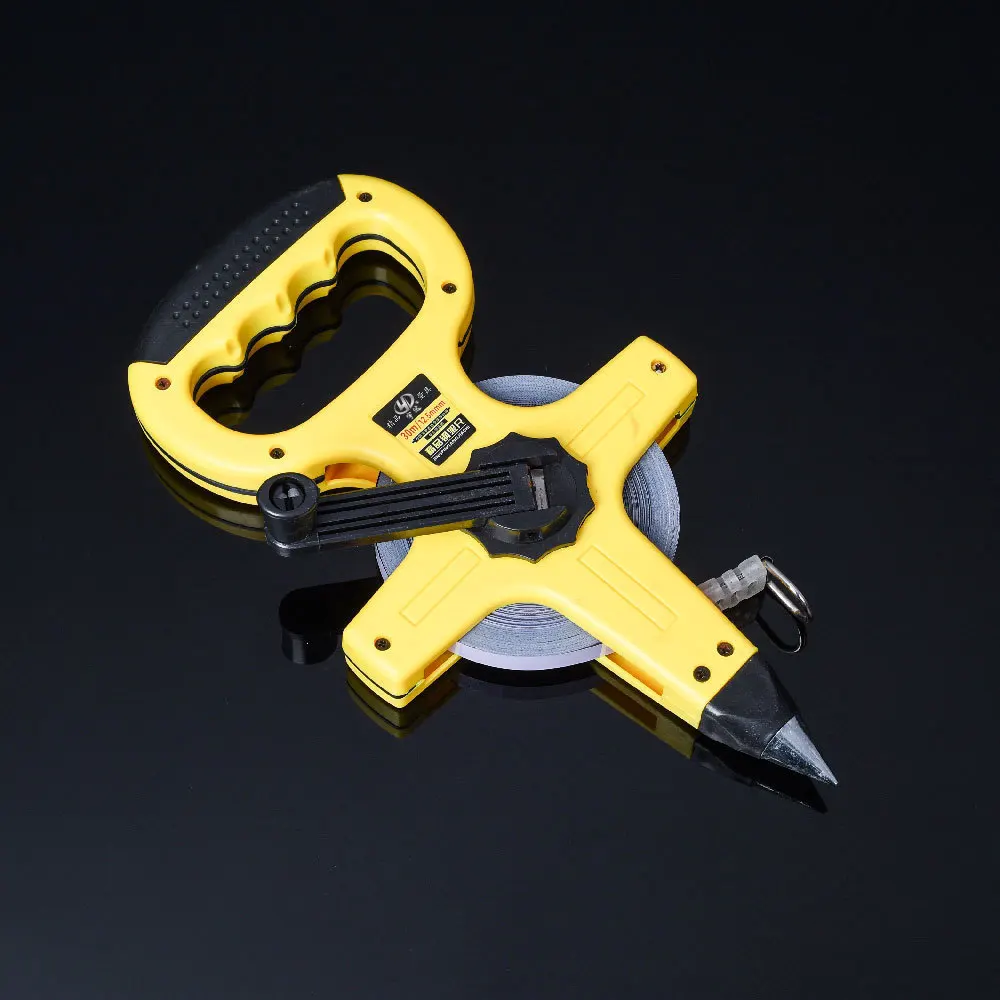 Molded case steel frame ruler 30m& 50m High precision measuring tools