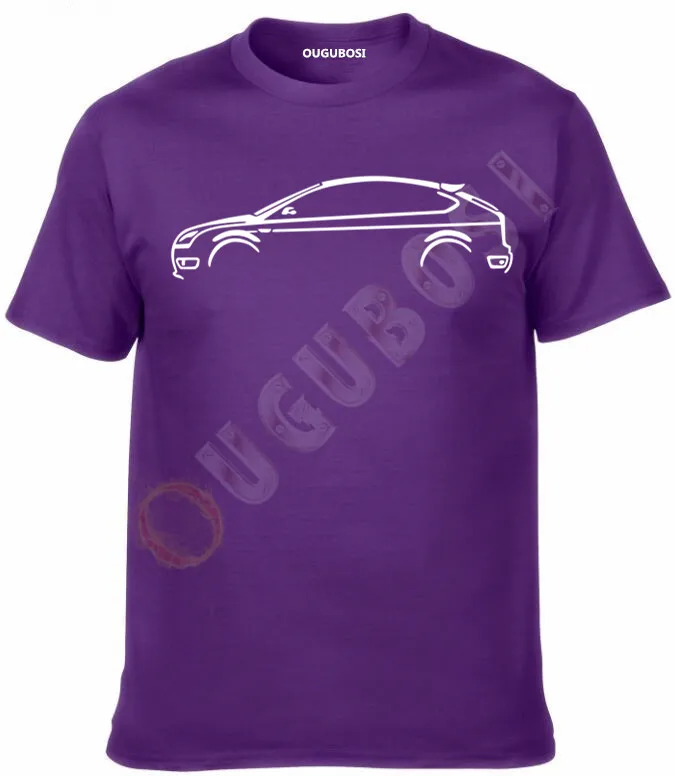 FORD FOCUS ST 225 MK2 FACELIFT RS INSPIRED Классическая Автомобильная футболка #225|Футболки| |