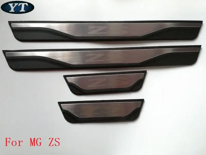 

Auto Door sill plate scuff plate for MG ZS 2017-2019,car accessories,free shipping