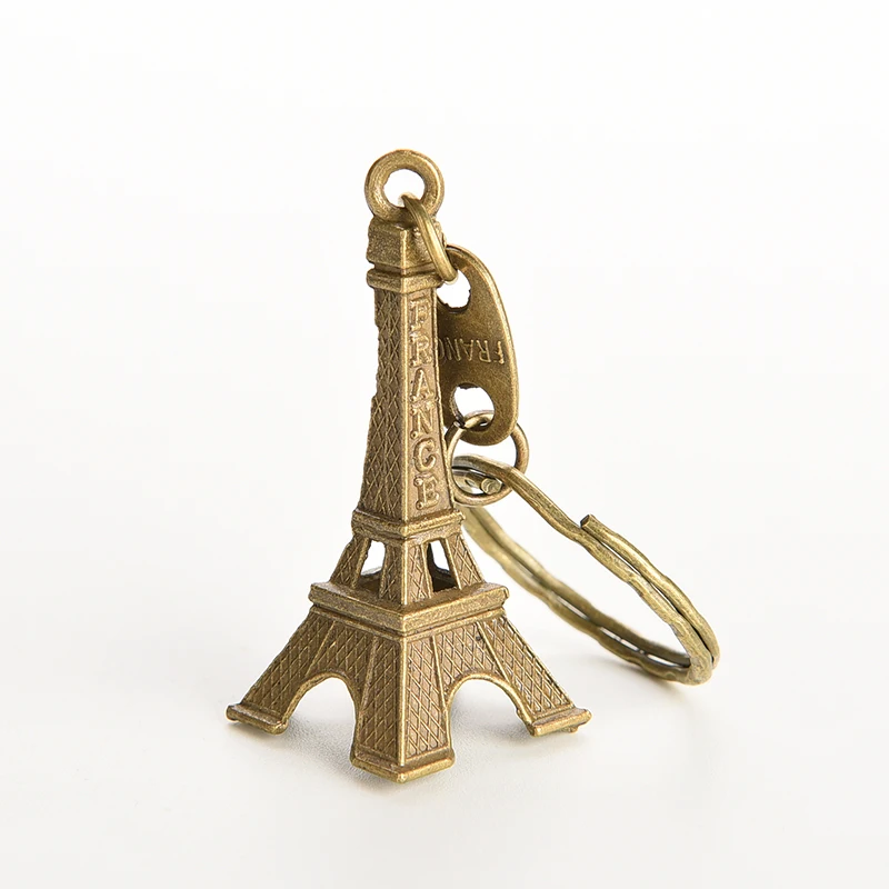 1Pc Creative Gifts 5cm Metal Art Crafts Paris Eiffel Tower Model Figurine Zinc Alloy Statue Travel Souvenirs Home Decor
