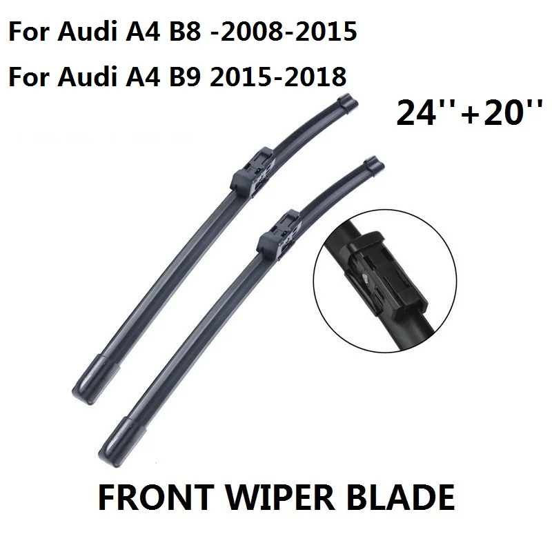 Car Accessories Front Wiper Blades For Audi A4 B8 b9 2008 2018 High