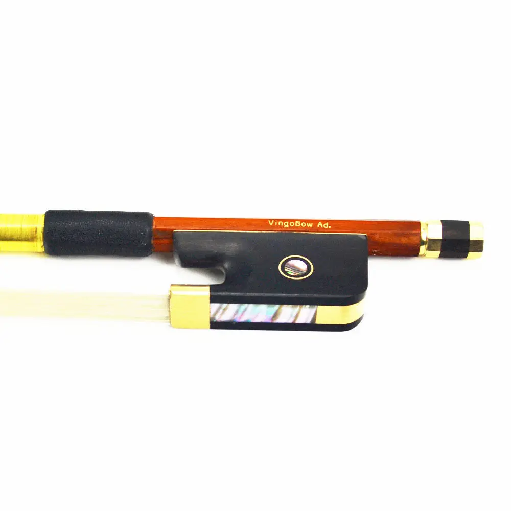 Full Size Strong Pernambuco Material Cello Bow For Advanced Level Top Level Quality Unbleached Mongolia font