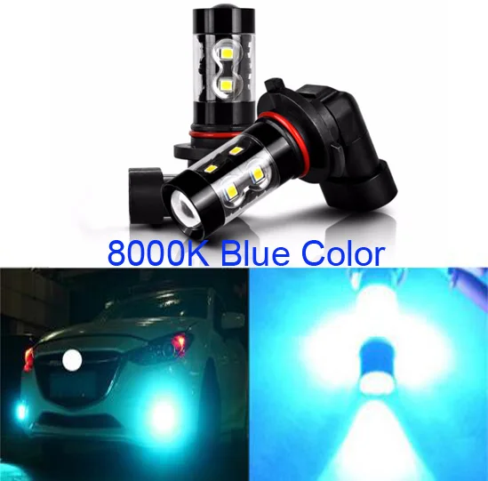 

ew Arrival 2pcs HB4 LED Bulbs H11 H7 H4 9006 Fog Lights Car Parking Driving Tail Lamp 1250LM 12V-30V Auto 6000K White