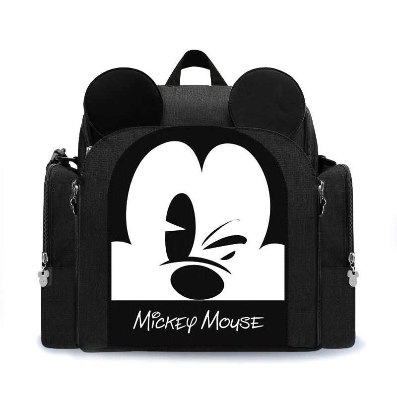 Beste Disney Mummie Moederschap Luiertas Grote Verpleging Rugzak Designer Zitten Kruk Wandelwagen Baby Tas Care Nappy Rugzak