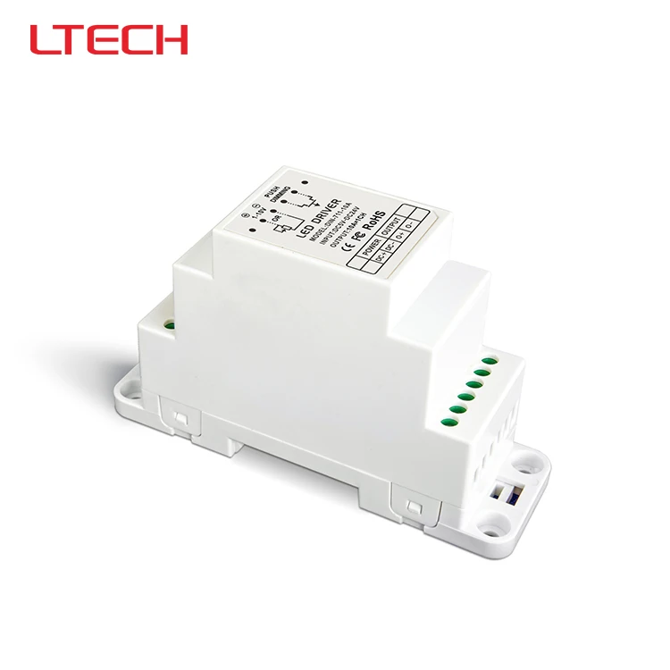 

DIN-711-10A 0/1-10V CV LED Dimming Driver(DIN Rail,Screw Dual-use);DC5V-24V input 10AX1CH 50W/120W/240W output