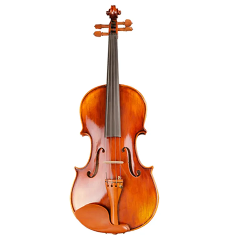 

Natural Stripes Maple Master Hand-craft Oil Varnishing Violino Professional Antique Violin 4/4 3/4 1/2 1/4with Bow Rosin Case