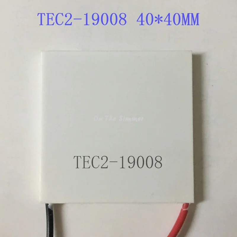

A new semiconductor cooling chip TEC2-19008 40*40 double quick cooling plate with large temperature difference