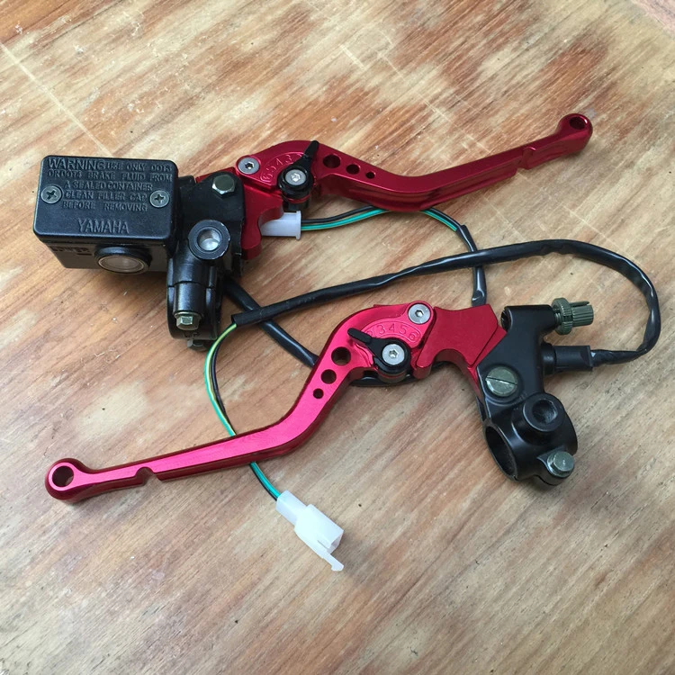 Motorcycle Brake Clutch Lever Master Cylinder Hydraulic 7/8" For Yamaha