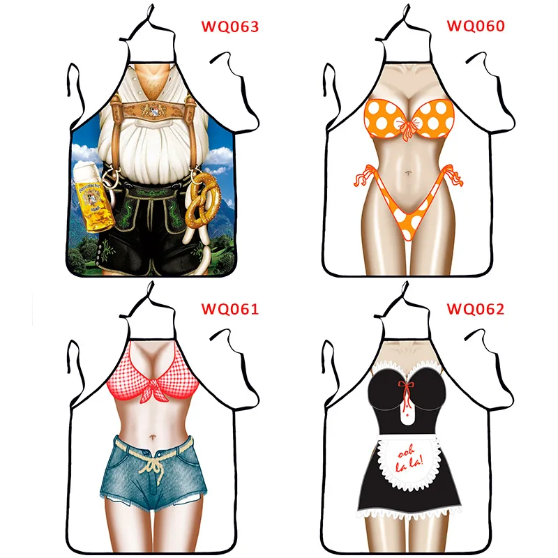 Сексуальный смешной фартук креативный мужской женский подарок на день рождения