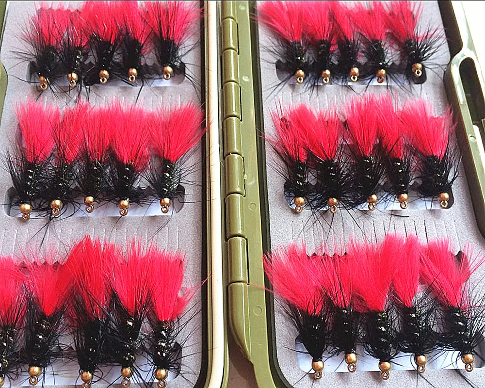 Wholesale Top quality dry fly lures Jinhongkang 40pcs brand new various