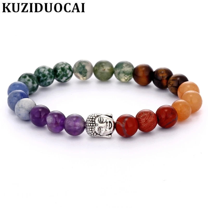 Kuziduocai новые модные ювелирные изделия натуральный гранат из бисера эластичность