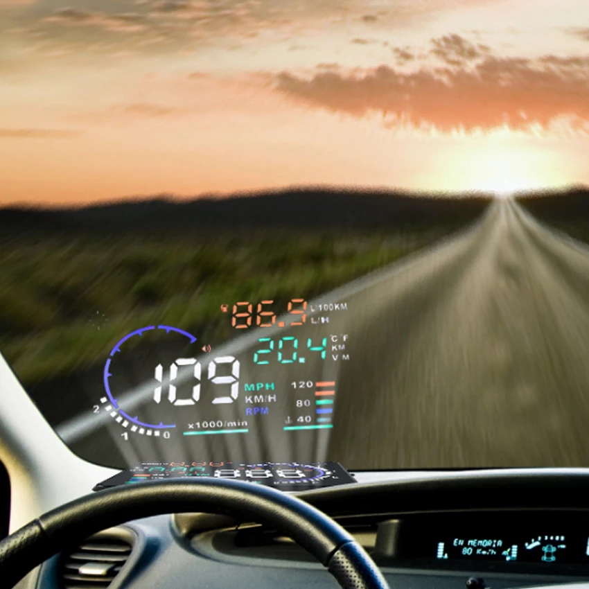 Liislee автомобилей HUD head-up дисплей автомобиля OBD2 A8 для BMW univeral скорость движения напоминание и других функций