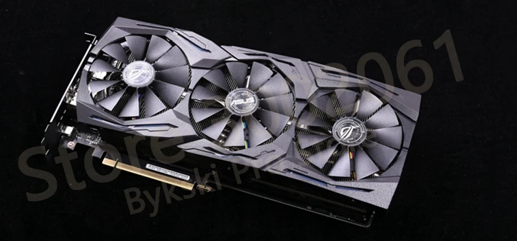 Bykski водного блока использовать для ASUS ROG STRIX-RTX2070-O8G/STRIX-RTX2060-O6G игр/полное покрытие медный радиаторный блок/RGB светильник