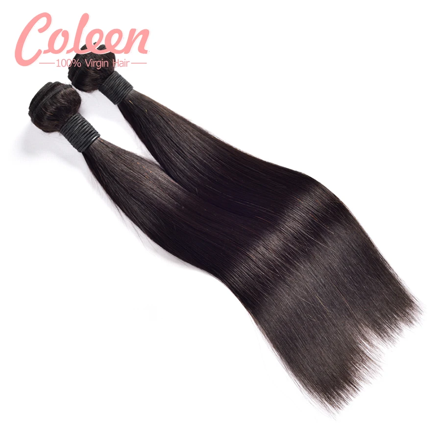

7a Malaysian Malaysian Virgin Hair Straight 2 Bundles Malaysian Straight Hair 100% Human Hair Weave Malaysian Hair Weave Bundles