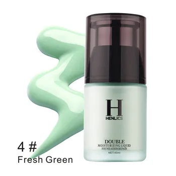 

HENLICS Perfect Cover Foundation Matte Waterproof Oil Control Concealer Liquid Foundation Cream Mineral Facial Base Makeup