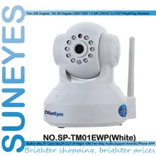 SunEyes ONVIF 720 P SP-TM01EWP HD Беспроводной Wi-Fi Сети Ip-камера с TF/Карта Micro Sd Слот