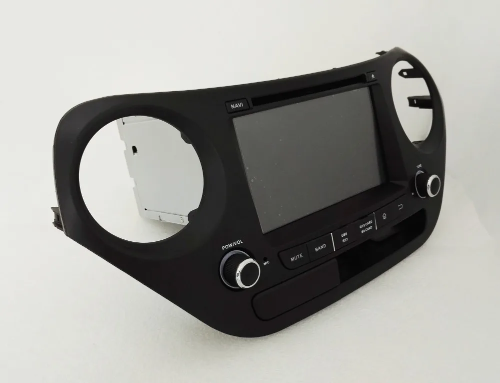 Perfect Android 8.1 Quad Core 7" Car Radio DVD GPS Multimedia Head Unit for Hyundai I10 2014 2015 2GB RAM Radio Bluetooth Mirror-link 4