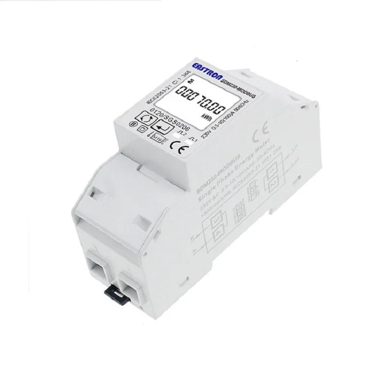 

Sdm230modbus Rail Type Energy Meter Miniature Multifunctional 10A Digital Display Single-Phase RS48