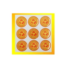 Индивидуальный красивый эпоксидный брелок