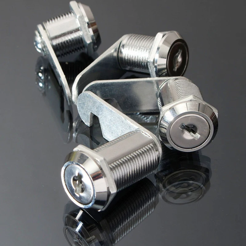 16/20/25/30mm Cam Lock Door Cabinet Mailbox Drawer Cupboard Locker + 2 Keys DIY Cabinet Tools