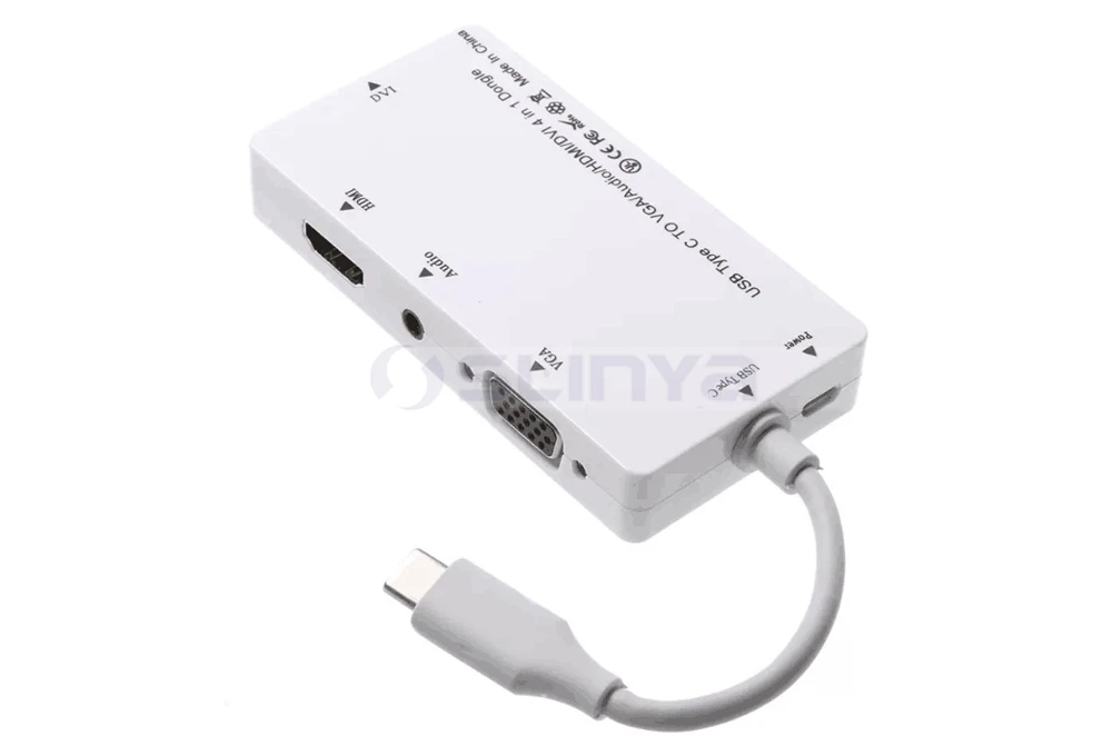 TYPE-C TO VGA+AUDIO+HDMI+DVI 8039 170621 (8)