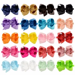 6 Pulgadas Gran Arco de Pelo Boutique de Hairgrips Sólido Grosgrain Cinta Arcos con Diadema Barrette Bowknot para Niñas Accesorios 6 Pulgadas Gran Arco de Pelo Boutique de Hairgrips Sólido Grosgrain Cinta Arcos con Diadema Barrette Bowknot para Niñas Accesorios