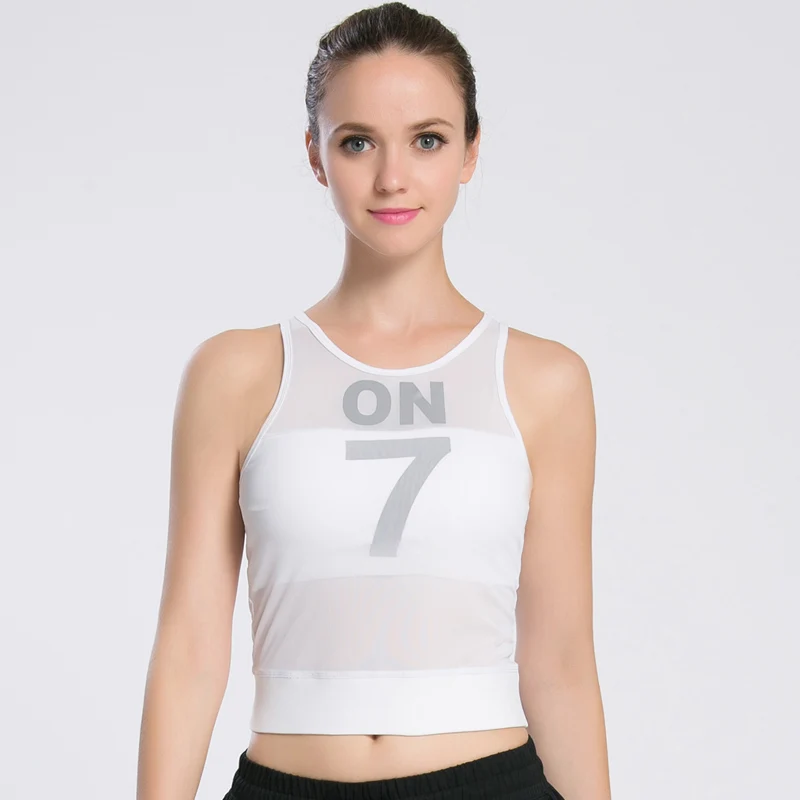 Women Sport Quick Dry Yoga Vest Gym Tank Tops Fintness Outdoor Indoor