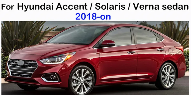 Кожаные автомобильные коврики подходят для hyundai Accent Solaris Verna Sedan автомобильный Стайлинг на заказ автомобильный коврик