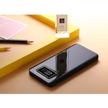 10000 мАч Внешний аккумулятор светодиодный внешний аккумулятор для мобильного телефона Быстрая зарядка зарядное устройство Внешний аккумулятор для Xiaomi iPhone XS samsung S8 повербанк