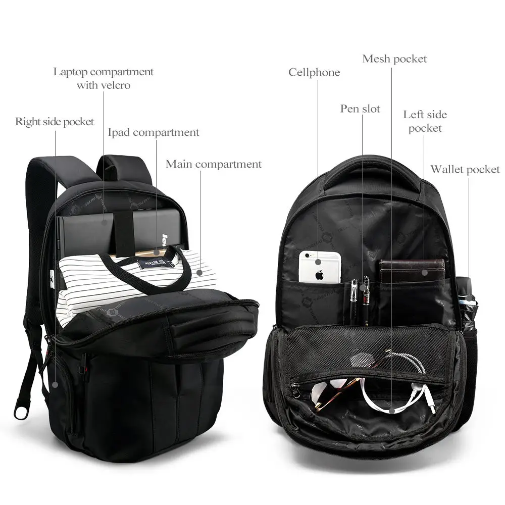 Tigernu Mochila estudiante Universidad impermeable Nylon Mochila hombres mujeres Material Escolar Mochila marca de calidad bolsa de ordenador portátil de Mochila Tigernu Mochila estudiante Universidad impermeable Nylon Mochila hombres mujeres Material Escolar Mochila marca de calidad bolsa de ordenador portátil de Mochila