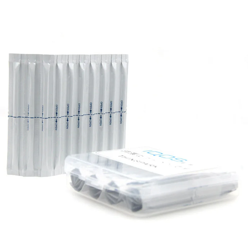 

40pcs/Box Wet Clean Tool Double Head Cleaning Cotton Swabs For IQOS Cleaning Stick